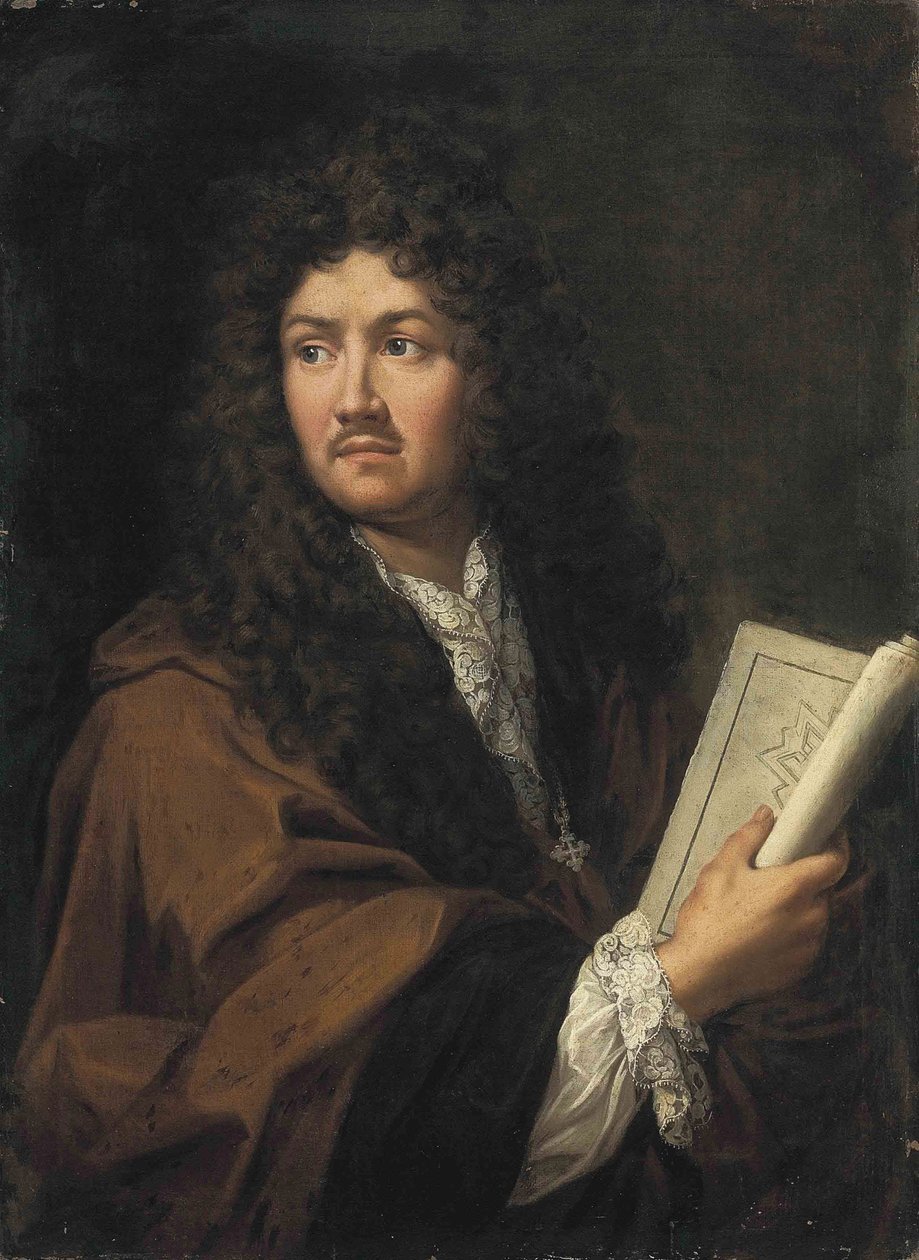 Portret Francois Michel Le Tellier, markiz Louvois 1641-1691. autorstwa Charles Le Brun