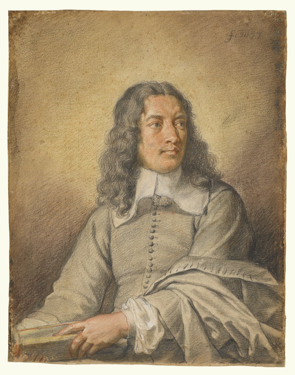 Portret M. Quatrehomme du Lys autorstwa Charles Le Brun