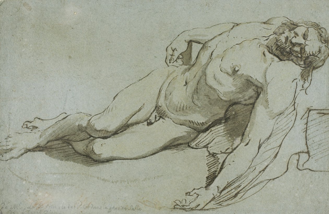 Martwy Chrystus, 1646 autorstwa Charles Le Brun