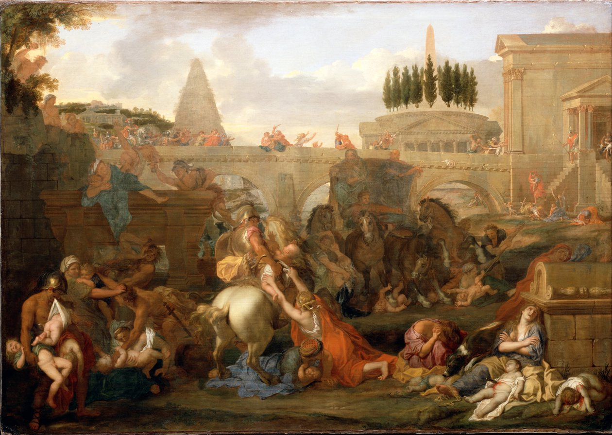 Rzeź niewiniątek autorstwa Charles Le Brun