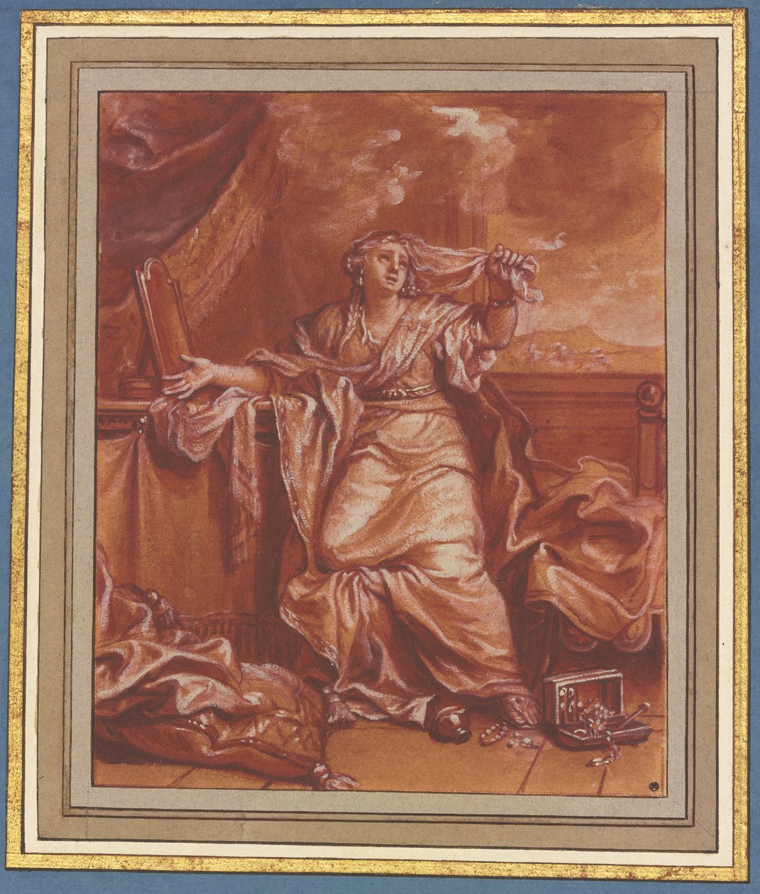 Die reuige Magdalena autorstwa Charles Le Brun