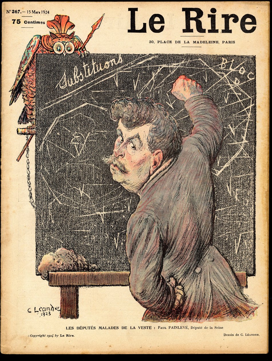 Okładka „Śmiechu”, Satirique en Colors autorstwa Charles Leandre
