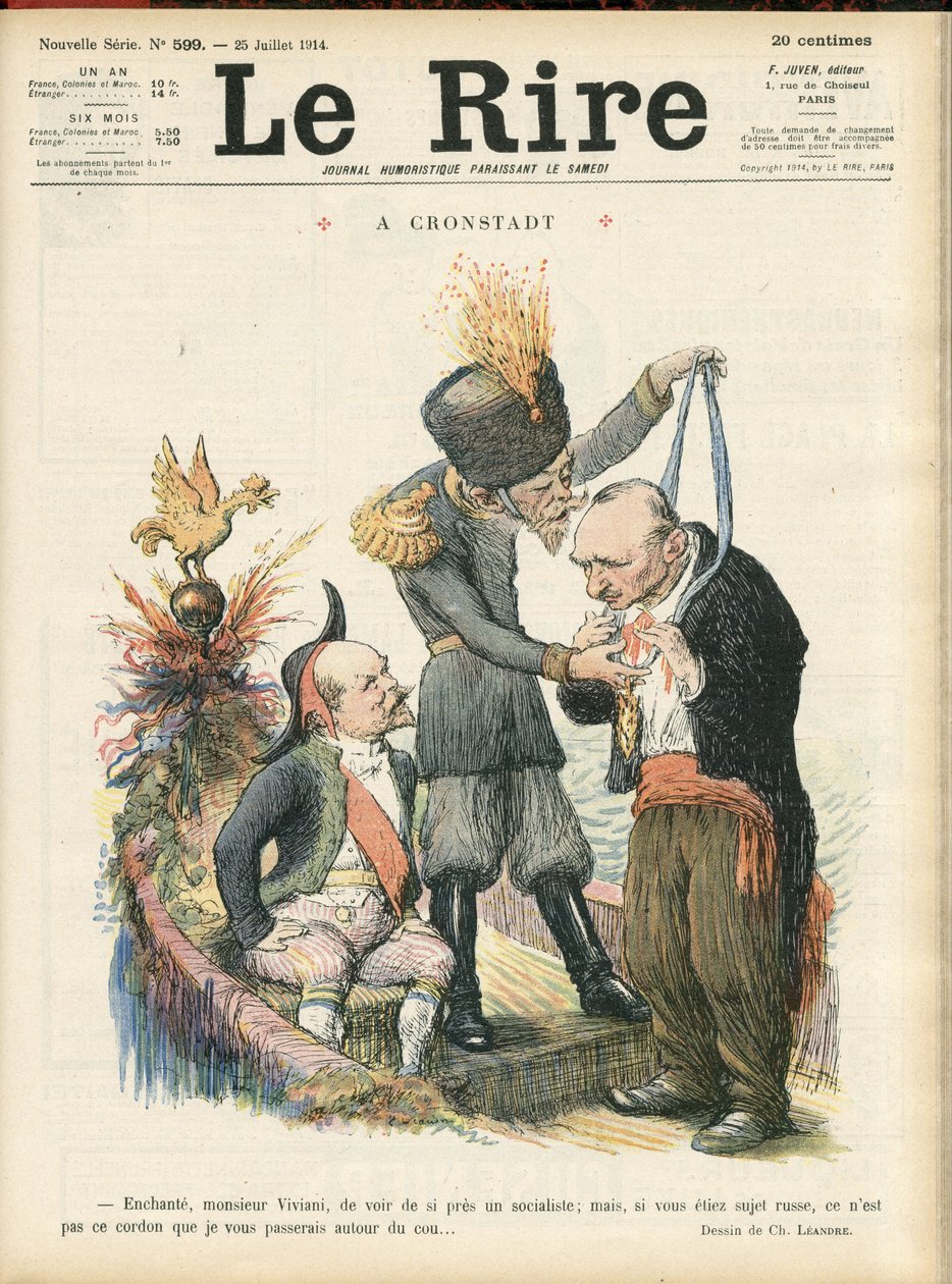 Ilustracja przedstawiająca Charlesa Leandre