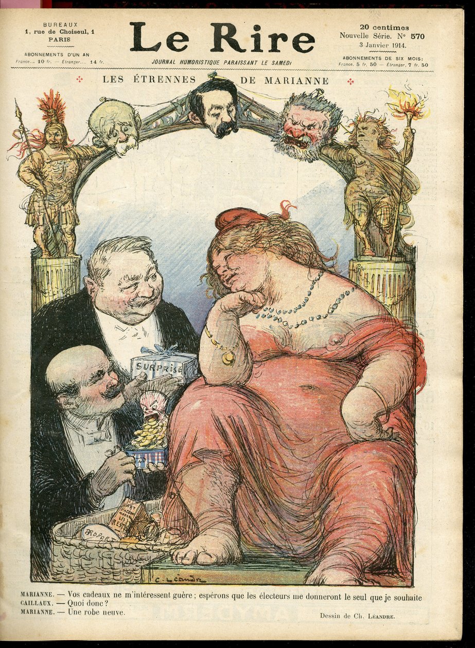 Ilustracja przedstawiająca Charlesa Leandre