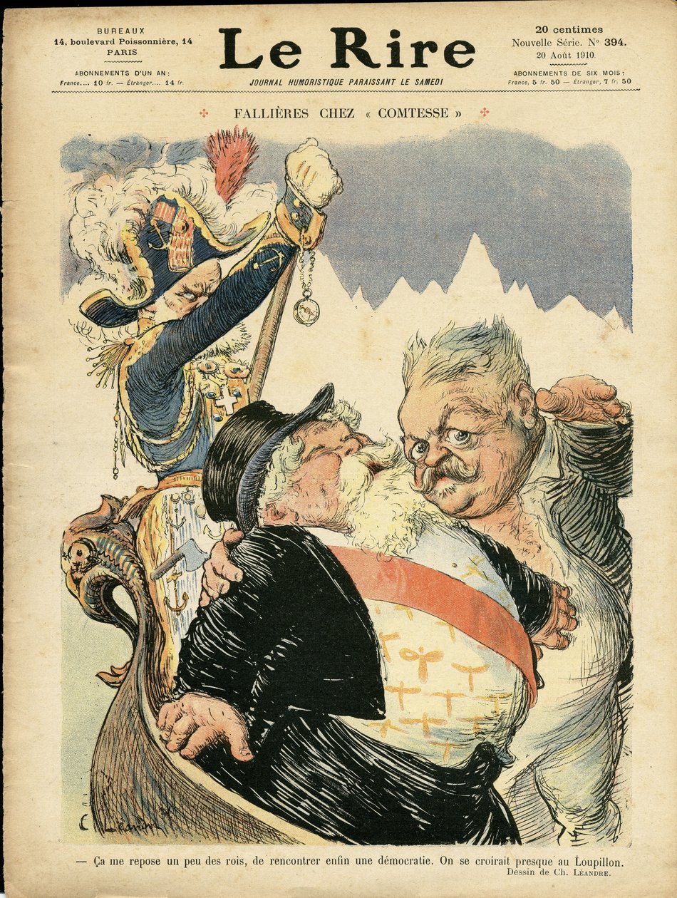 Ilustracja przedstawiająca Charlesa Leandre