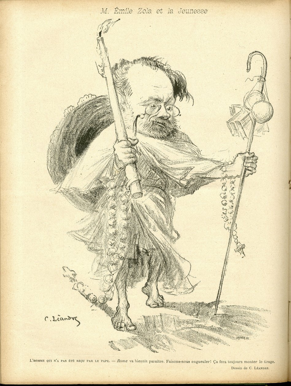 Ilustracja Charlesa Leandre (1862-1934) w Le Rire autorstwa Charles Leandre