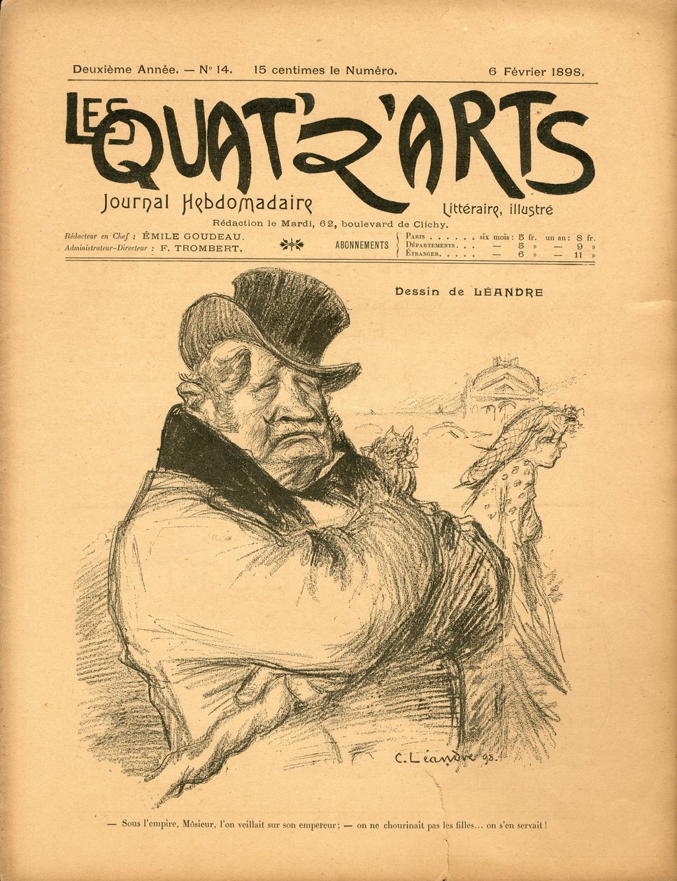 Quat z arts autorstwa Charles Leandre