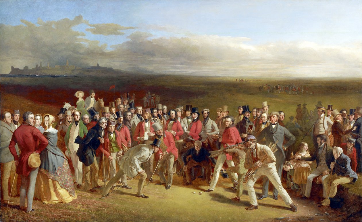 Golfiści autorstwa Charles Lees
