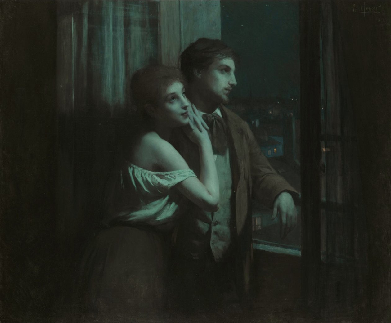 Zaduma, 1893. autorstwa Charles Lenoir