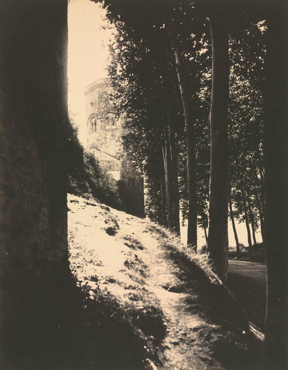 Autun, Wieża Urszulanek, ok. 1930 r. 1860. autorstwa Charles Lenormand