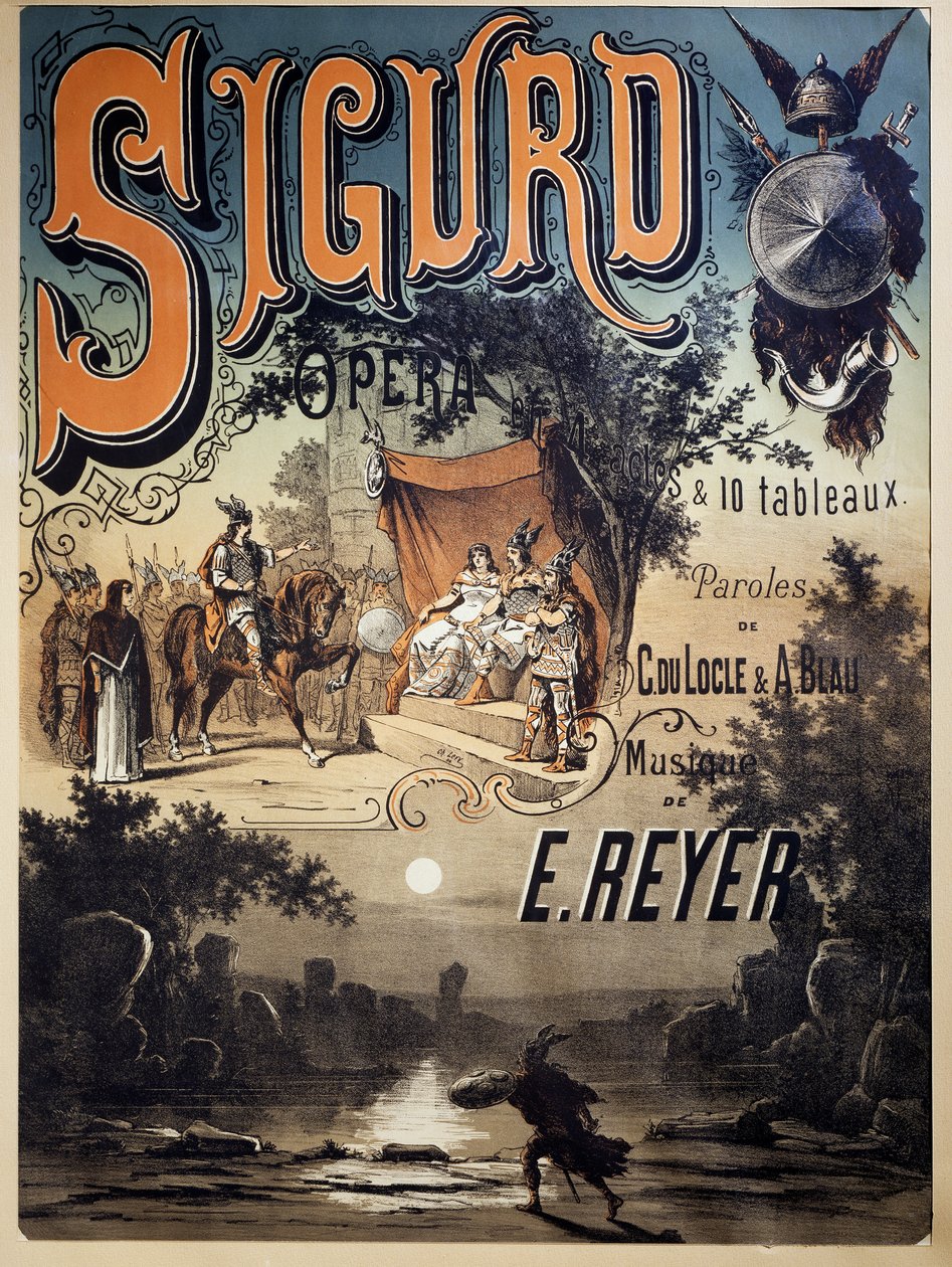 Plakat dla Sigurda autorstwa Charles Levy