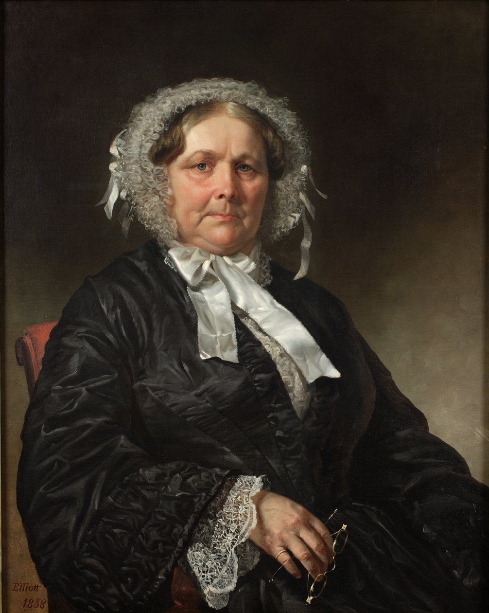 Mary Ann Goulding (Pani Thomas Goulding), 1858 autorstwa Charles Loring Elliot