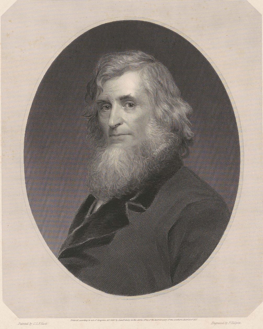 Asher Brown Durand autorstwa Charles Loring Elliott