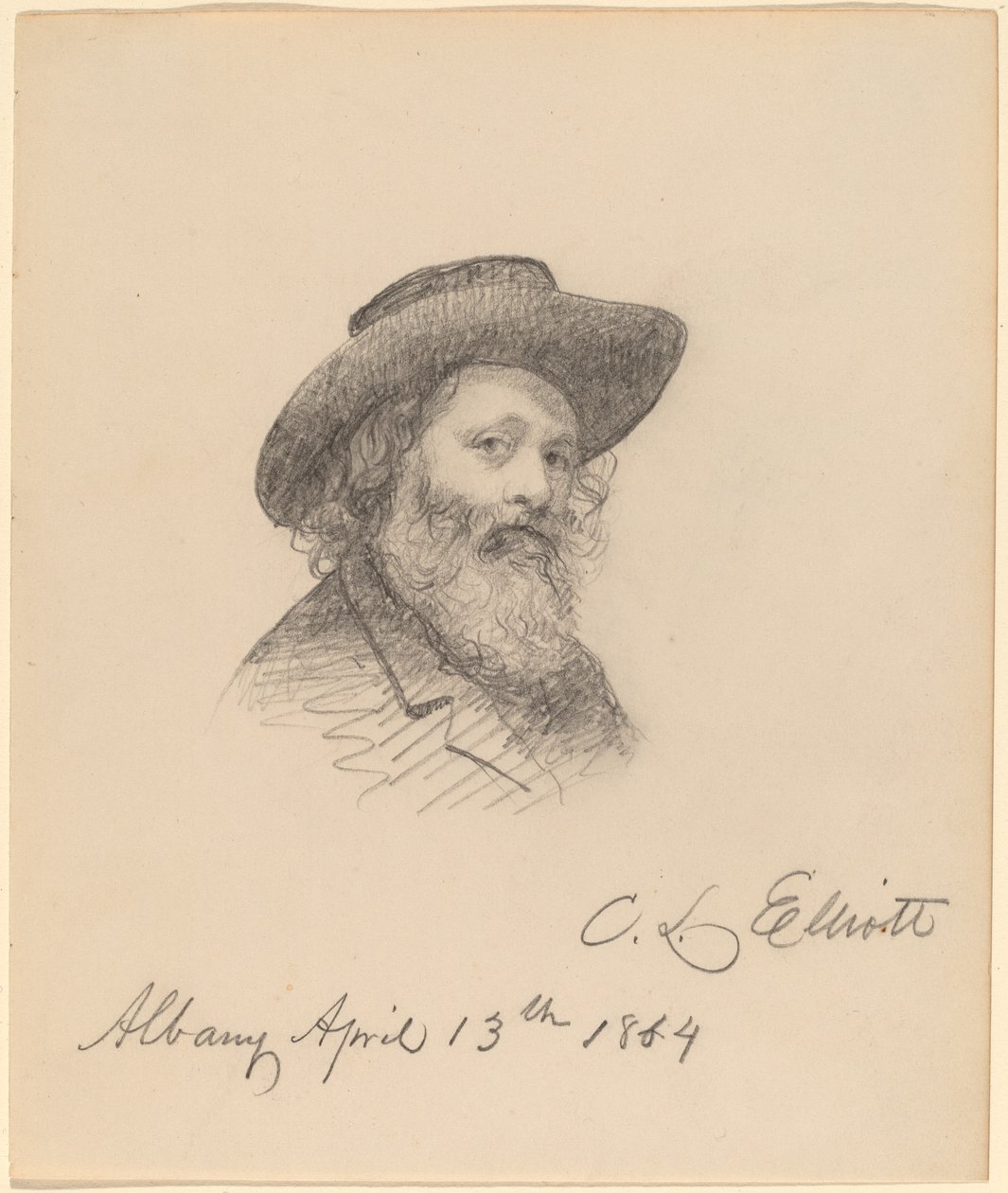 Portret artysty Asy W. Twitchella autorstwa Charles Loring Elliott