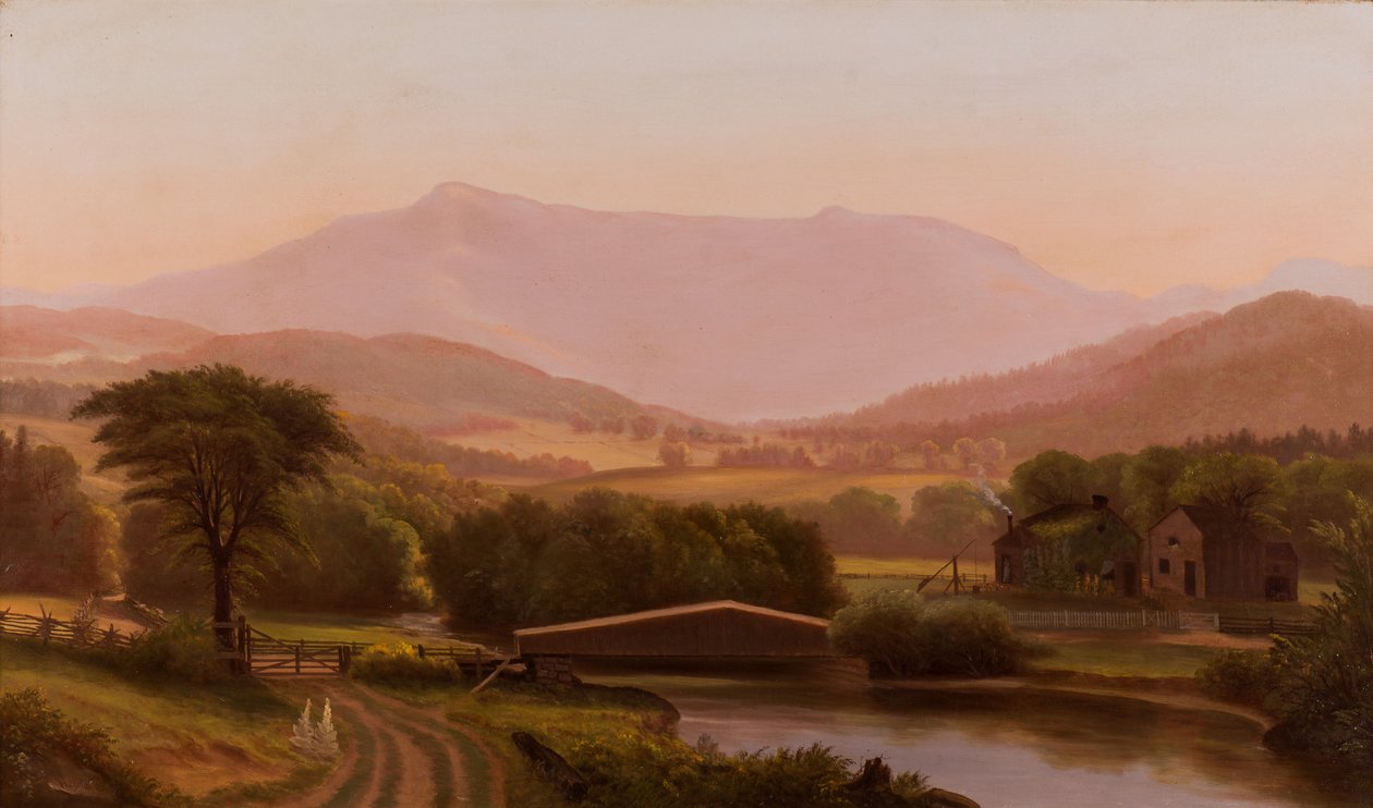 Góra Mansfield, Vermont, 1850-1890 autorstwa Charles Louis Heyde