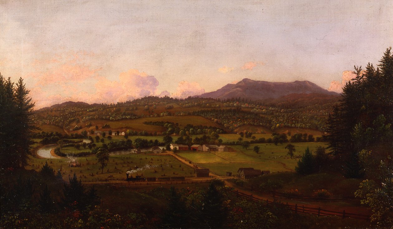 North Williston, Vermont, 1850 autorstwa Charles Louis Heyde