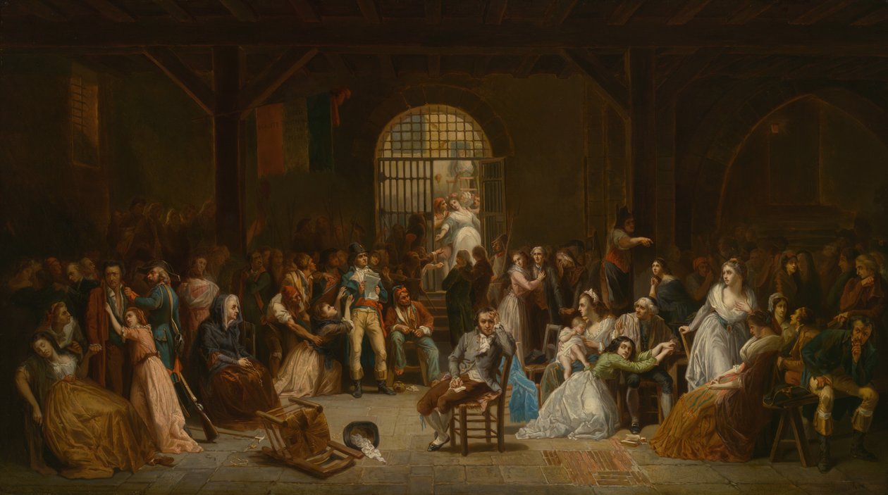 Apel ostatnich ofiar terroru, c. 1850. autorstwa Charles Louis Müller