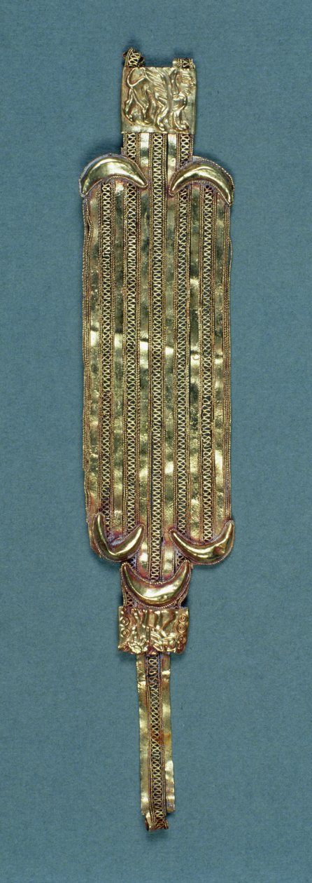 Bransoletka do włosów, ok. 1850-55 autorstwa Charles Louis Tiffany