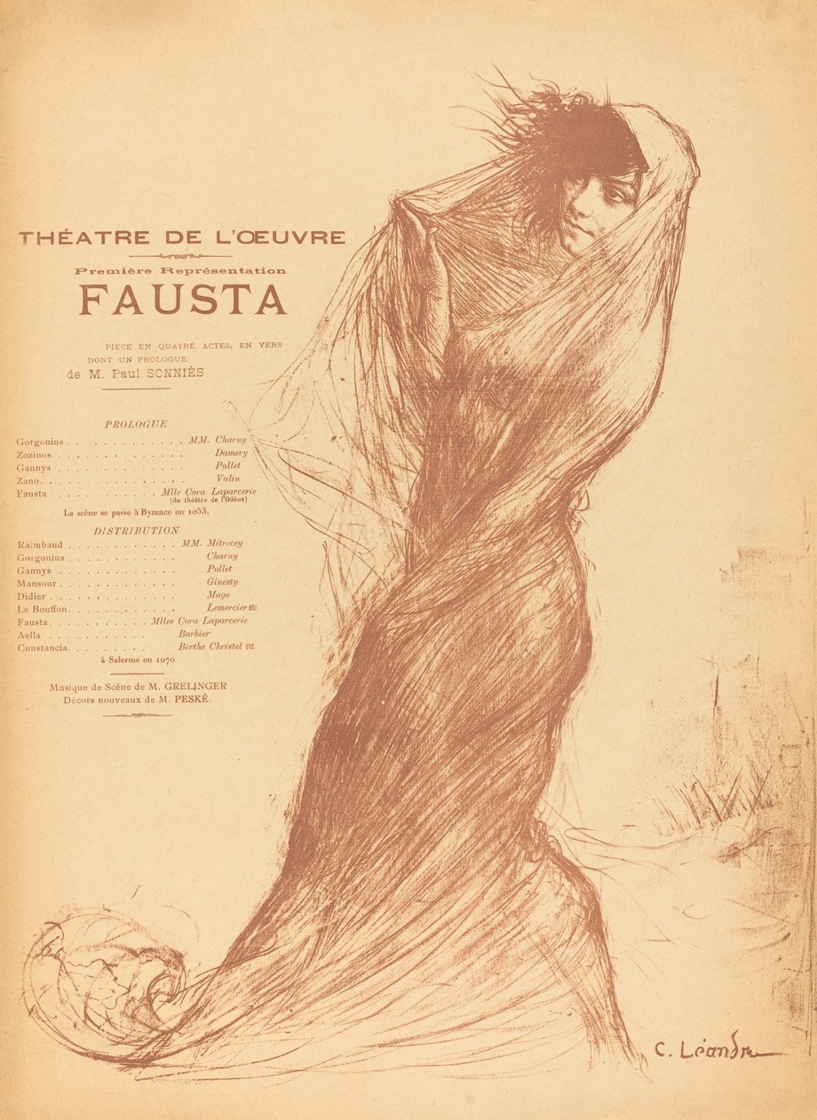 Fausta autorstwa Charles Lucien Leandre