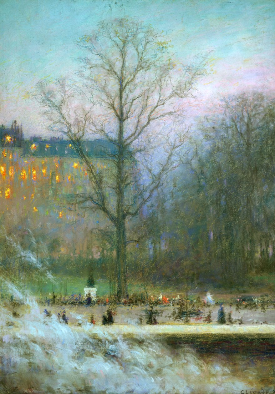 „Ogrody Paryskie” „Parki Paryskie”, 1920 autorstwa Charles Lucien Leandre