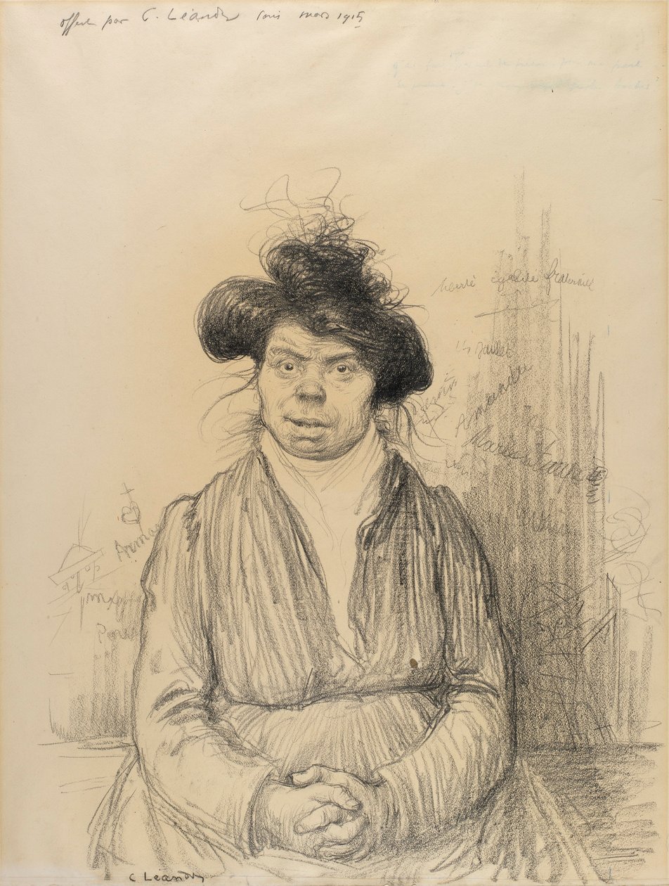 Wieśniaczka autorstwa Charles Lucien Leandre
