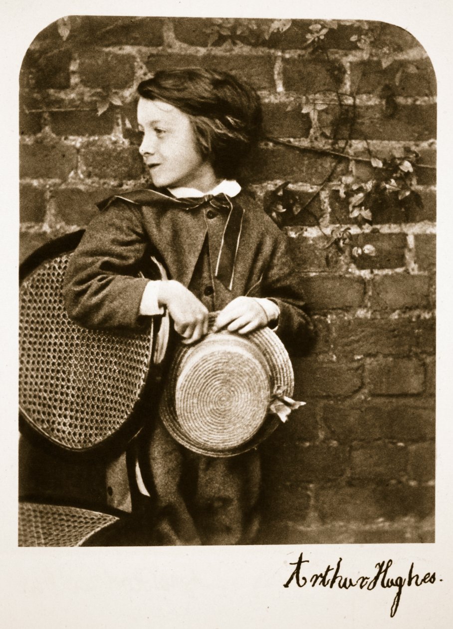 Arthur Hughes, Jr, 12.10.1863 (zdjęcie w sepii) autorstwa Charles Lutwidge Dodgson