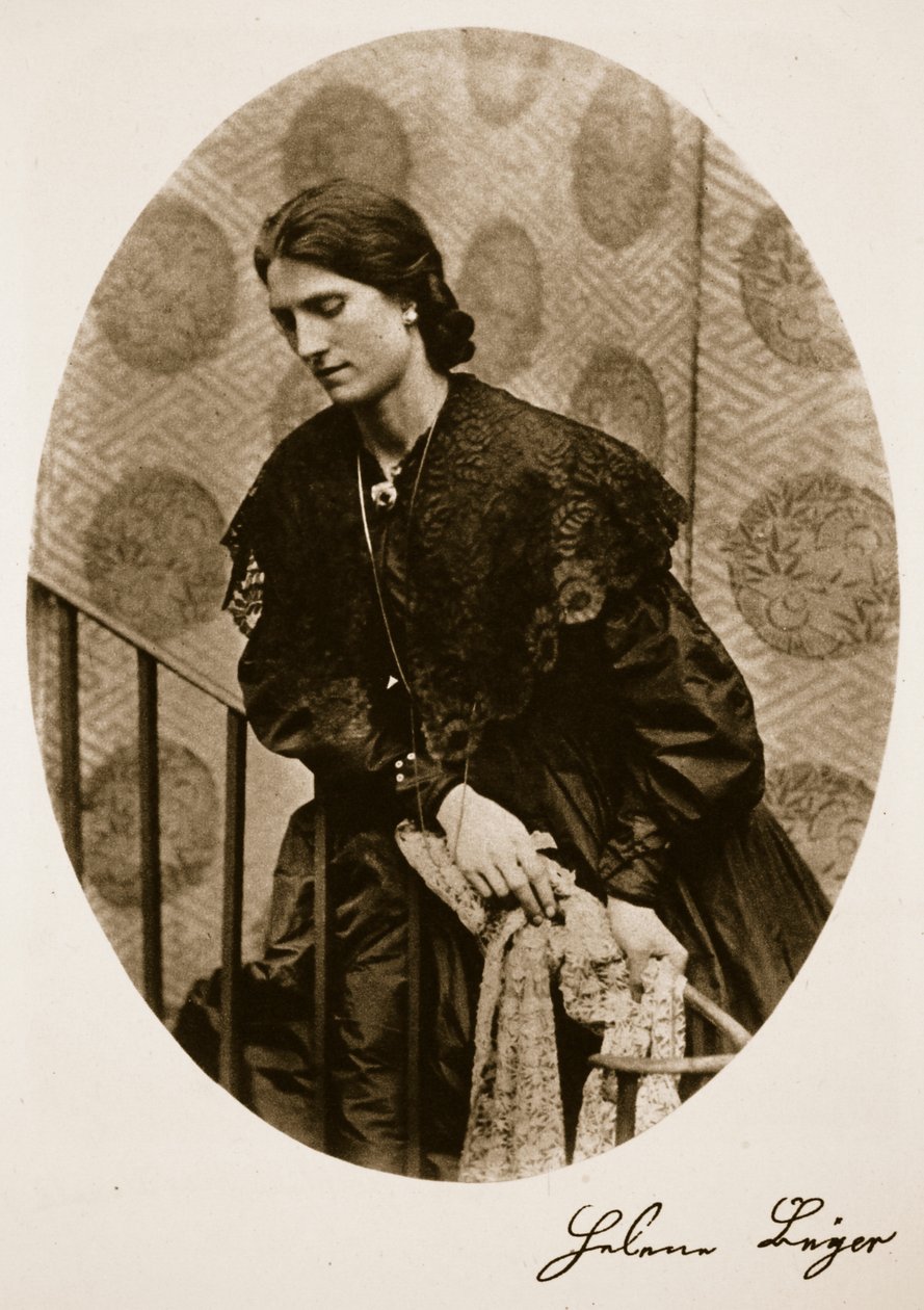 Helen Beyer, 9 października 1863 (zdjęcie w sepii) autorstwa Charles Lutwidge Dodgson