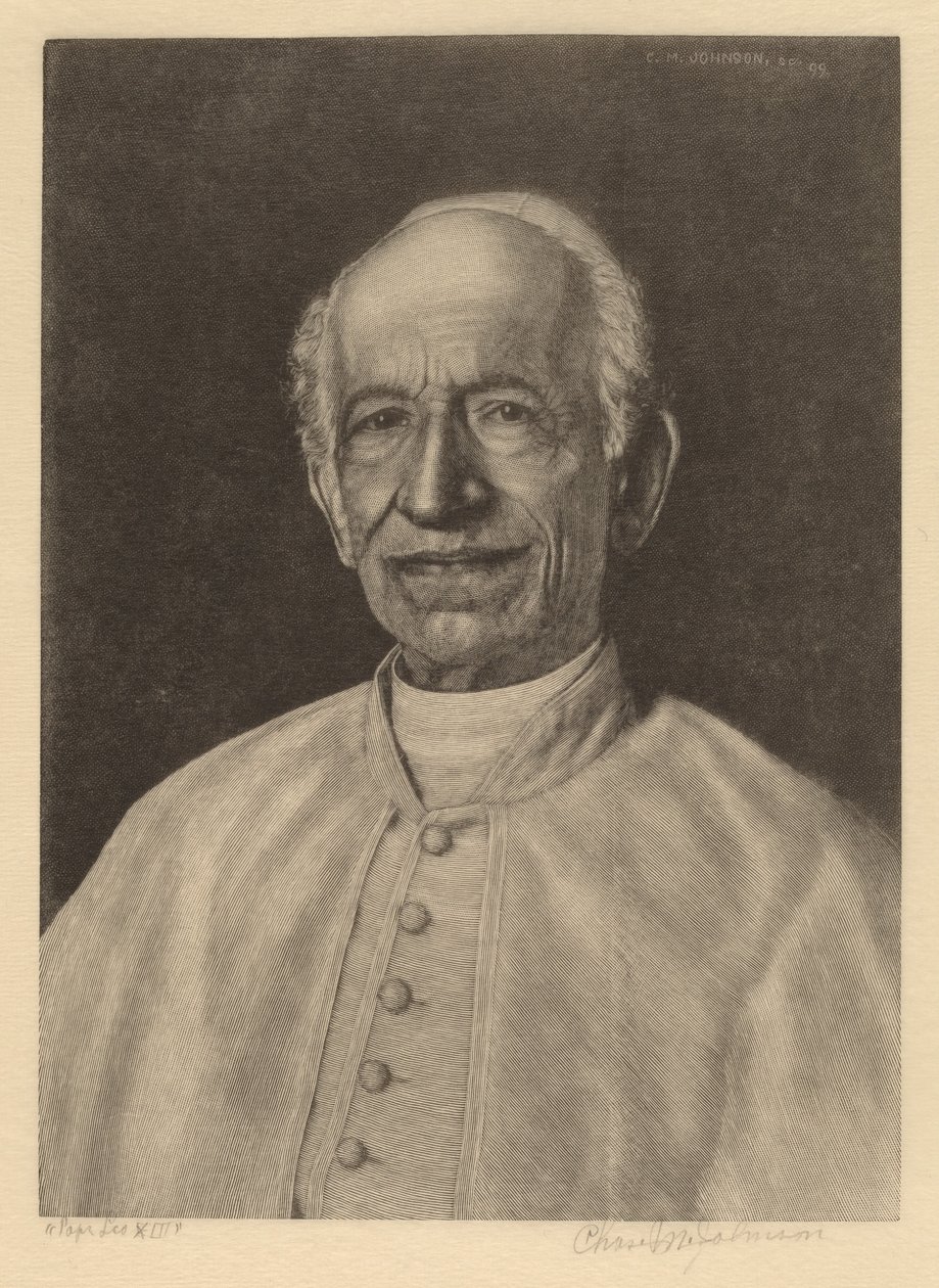 Papież Leon XIII autorstwa Charles M. Johnson