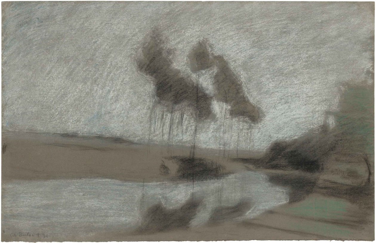 Krajobraz mistyczny, 1894. autorstwa Charles Marie Dulac