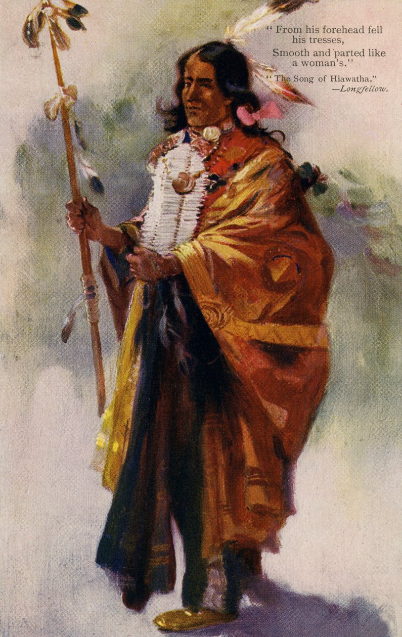Hiawatha autorstwa Charles Marion Russell