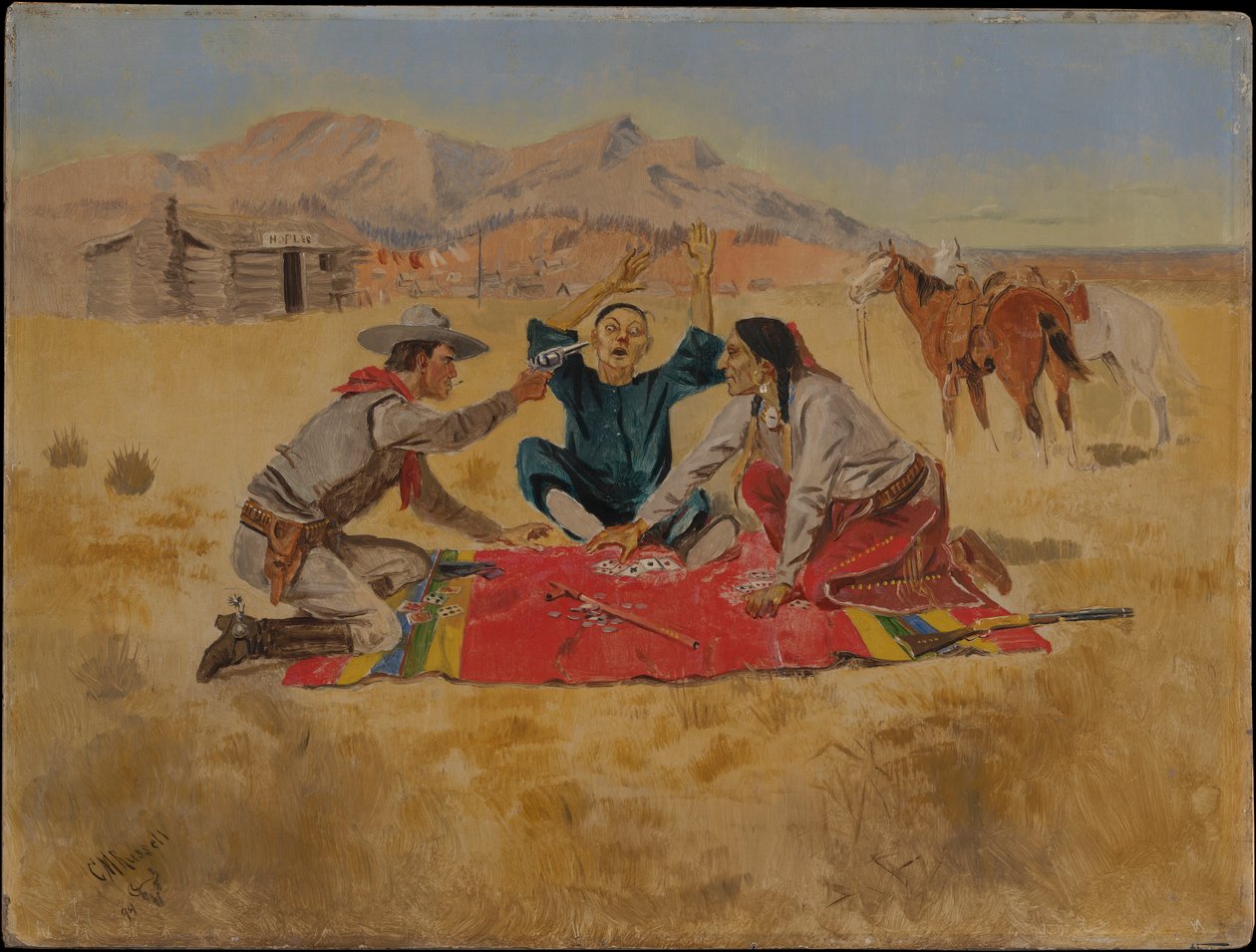 Nie Chińczyk autorstwa Charles Marion Russell