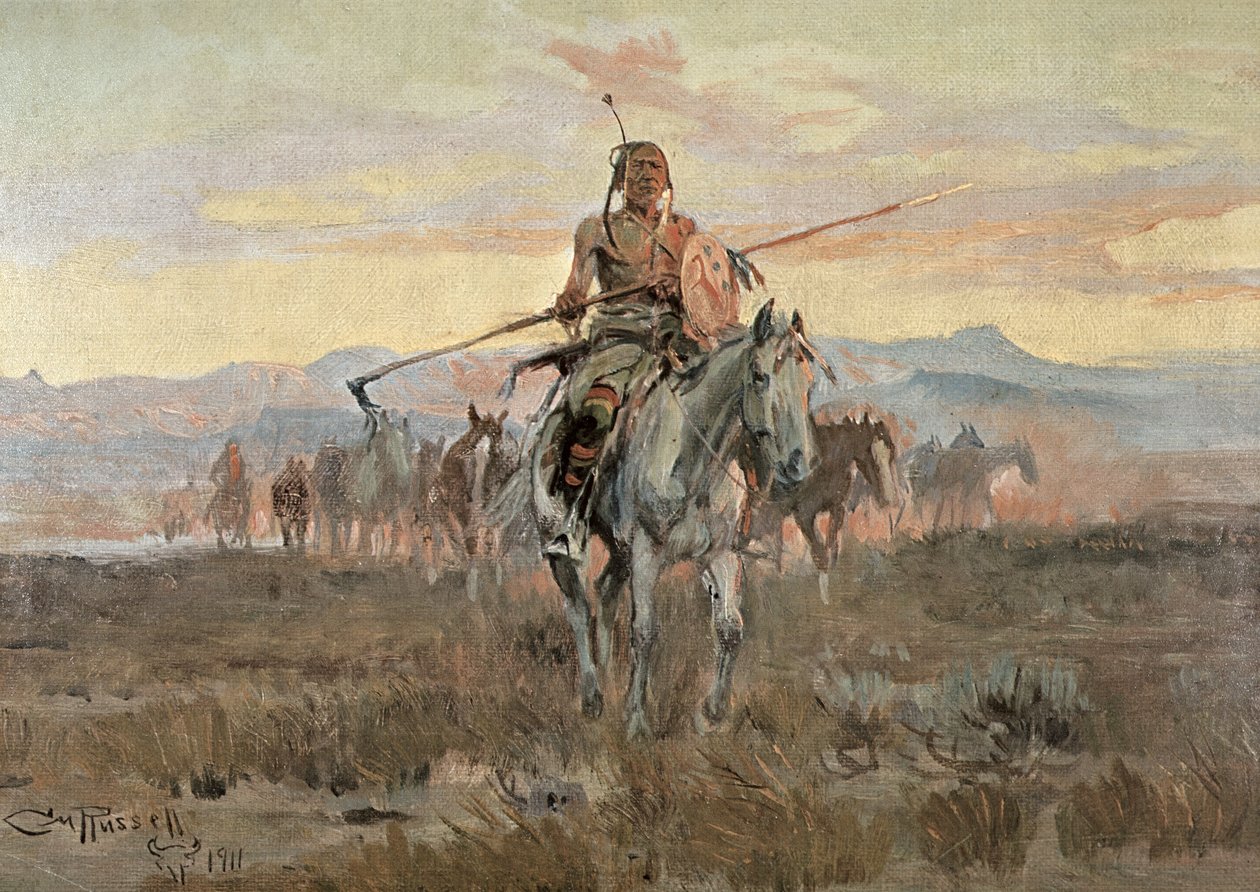 Skradzione Konie autorstwa Charles Marion Russell