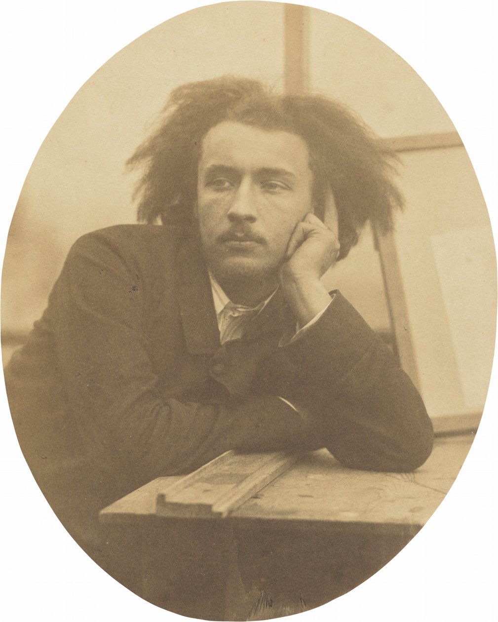 Charles Delahaye, ok. 1857 r. (zdjęcie) autorstwa Charles Marville