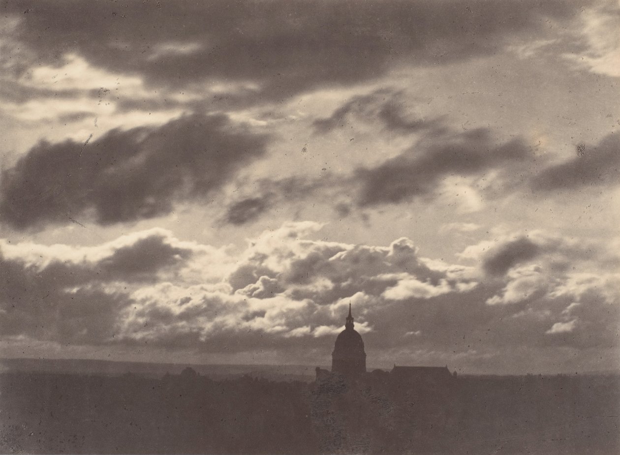 Studium nieba, 1855-56. autorstwa Charles Marville
