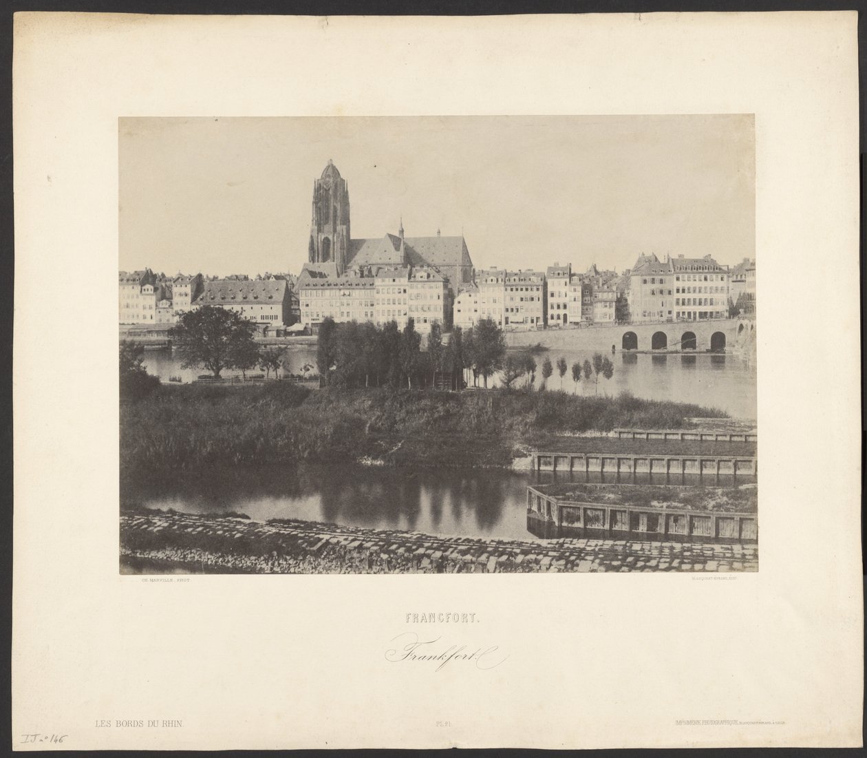 Frankfurt / Frankfurt. autorstwa Charles Marville
