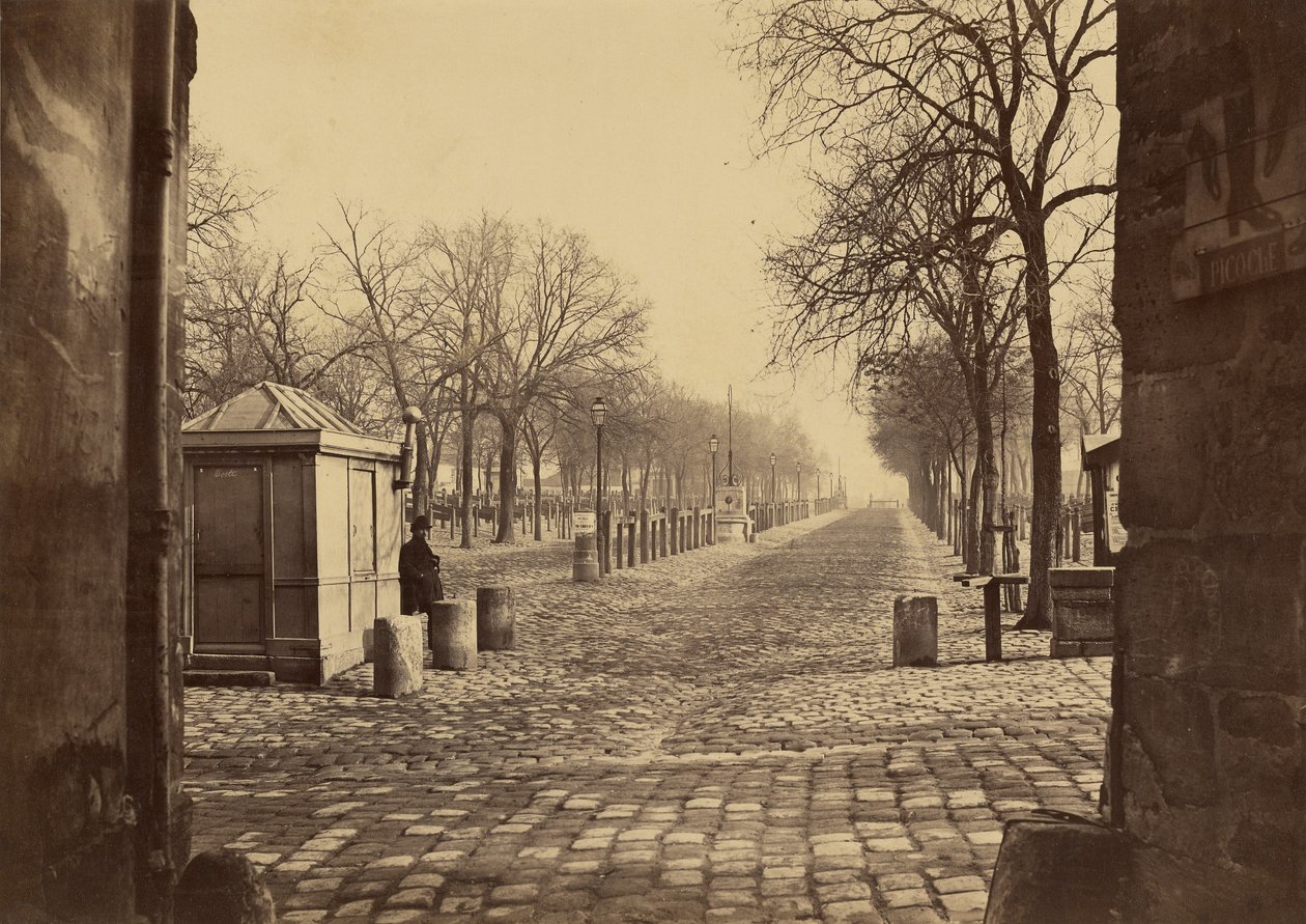 Targ koni autorstwa Charles Marville