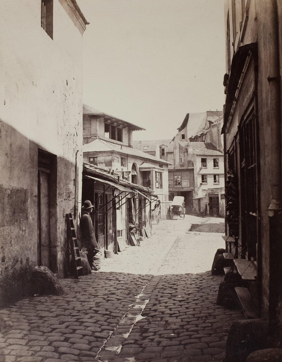 Rynek Patriarchów (Marché des Patriarches) autorstwa Charles Marville