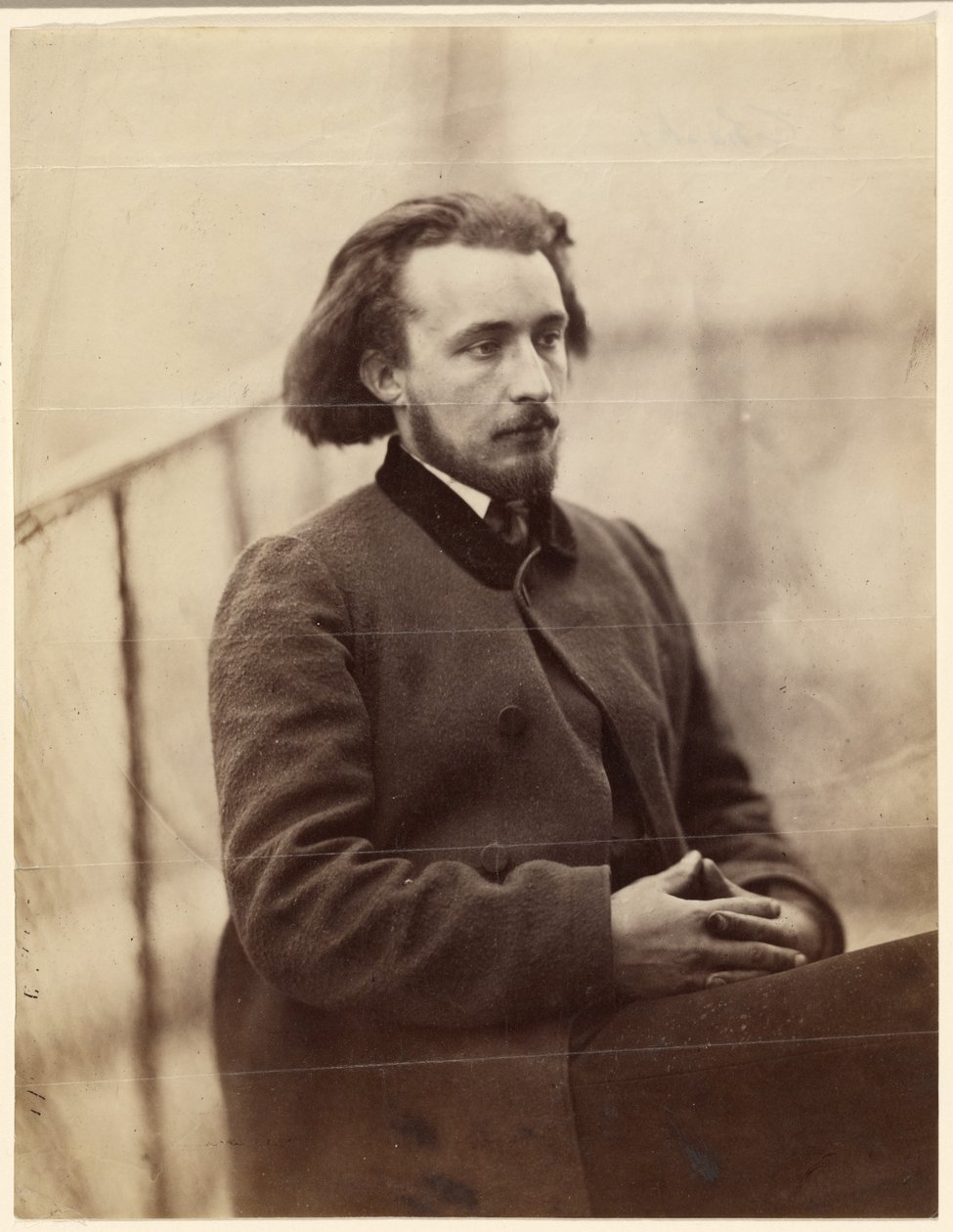 Portret Charlesa Delahaye autorstwa Charles Marville