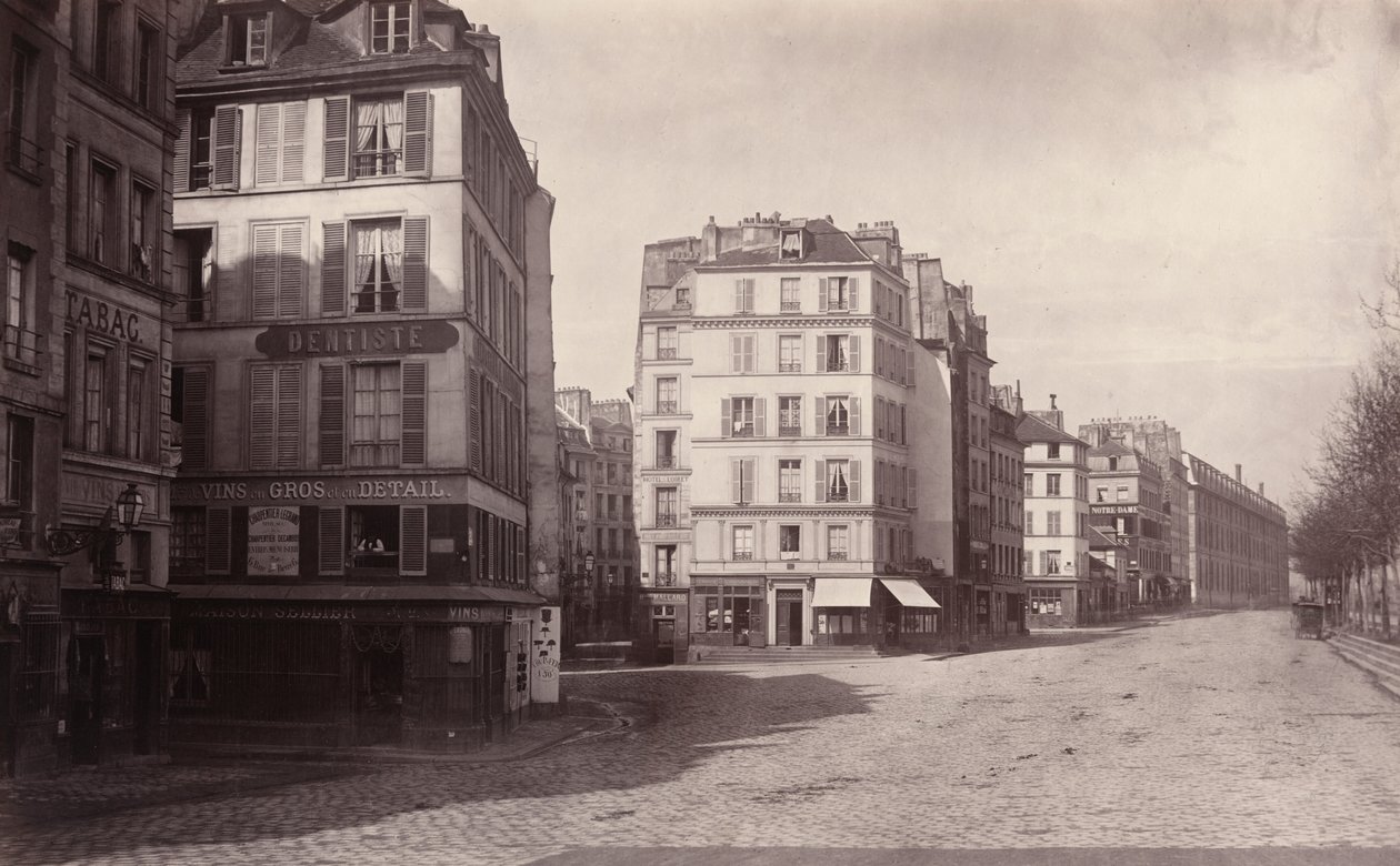 Zamek w Montebello autorstwa Charles Marville