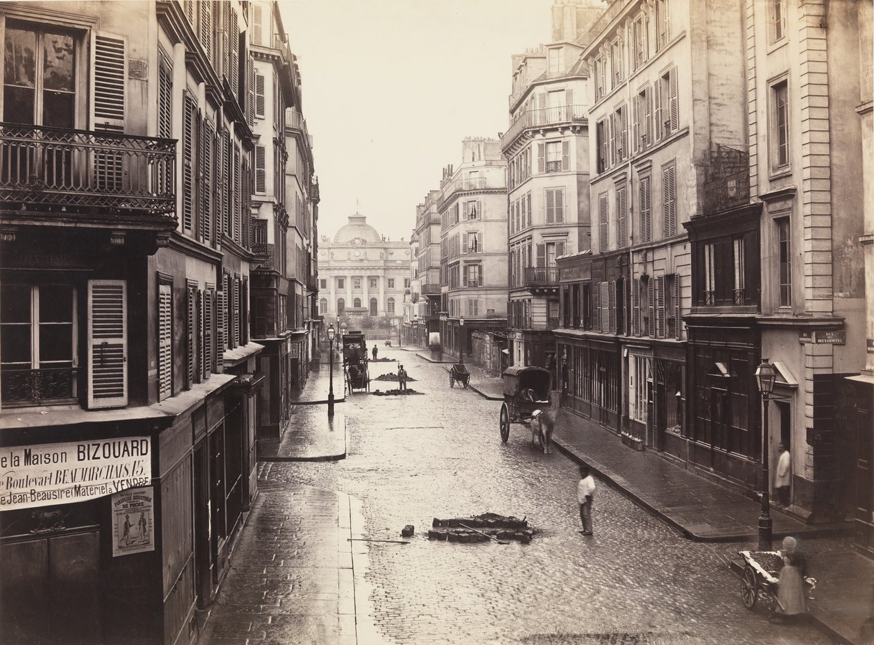 [Rue de Constantine], ca. 1865. autorstwa Charles Marville