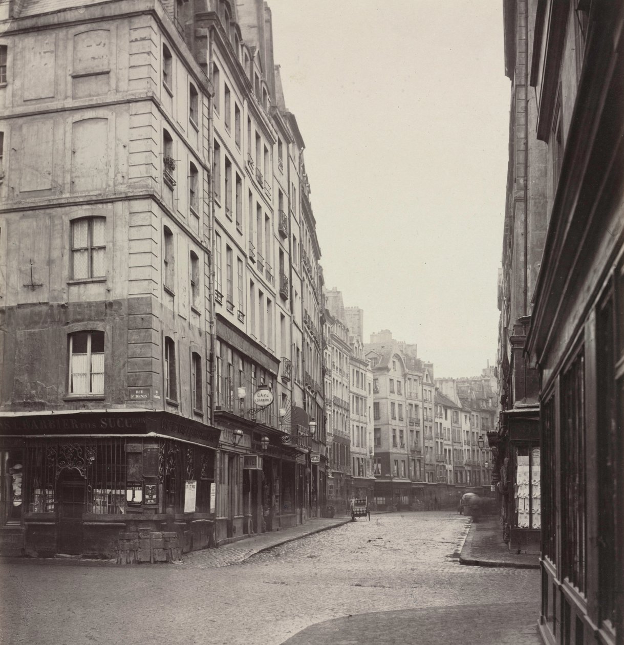 Ulica ślusarska, ok. godz. 1865. autorstwa Charles Marville