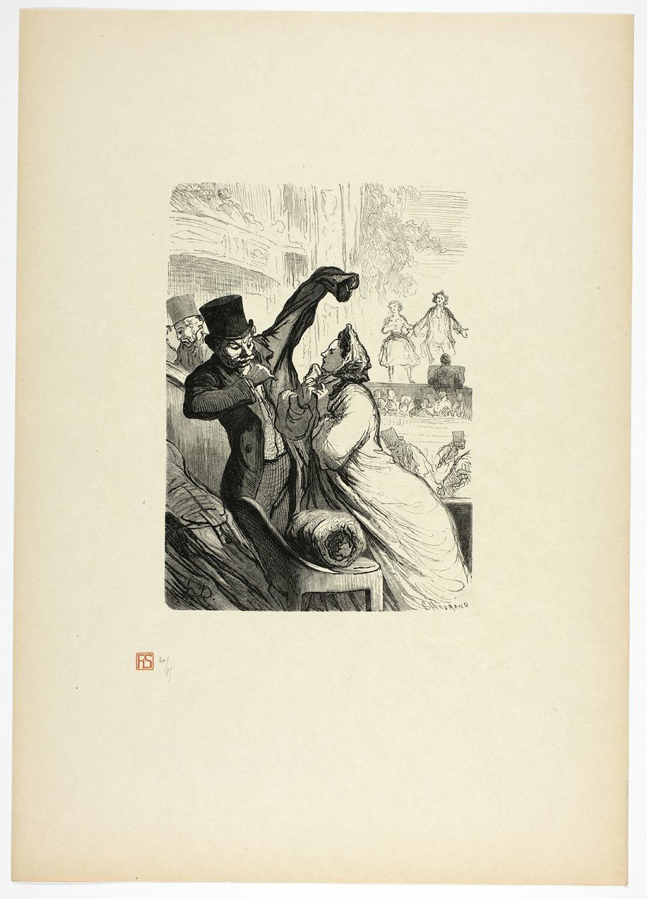 Ostatni wers z Tirage Unique de Trente-Six Bois autorstwa Charles Maurand