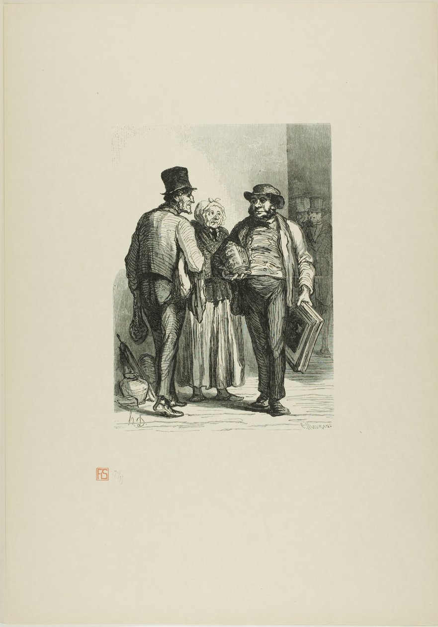 Dom aukcyjny: dealerzy autorstwa Charles Maurand