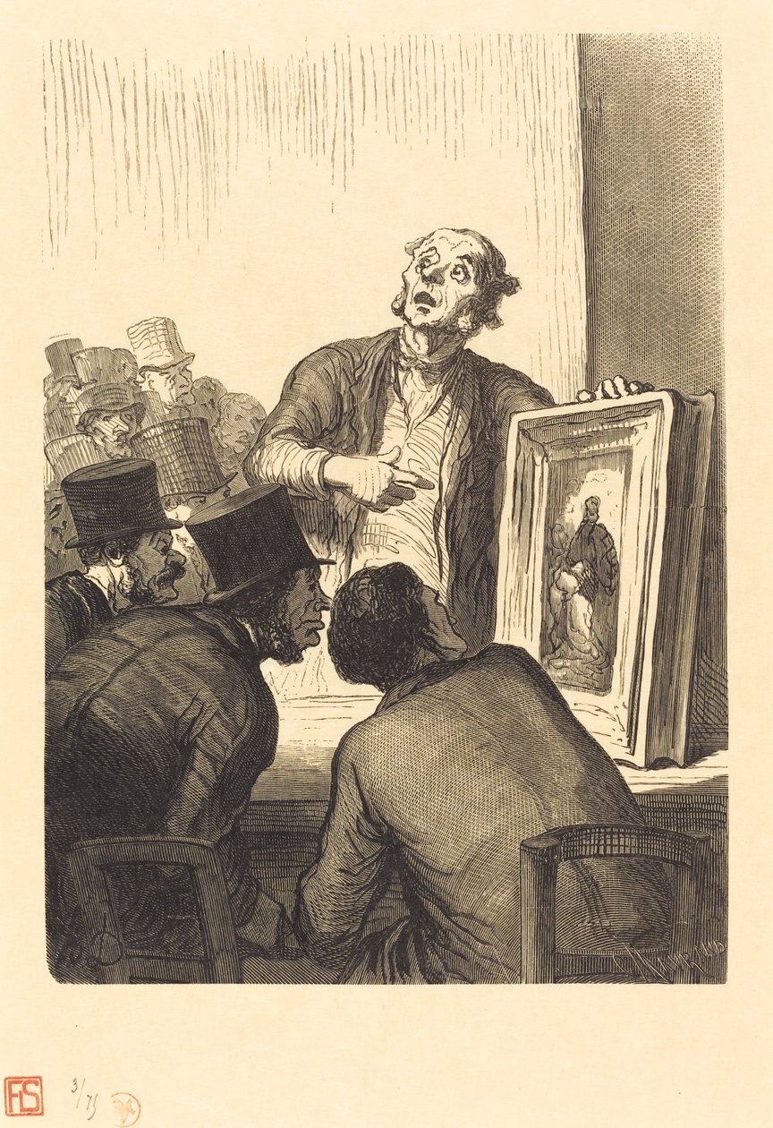 Hotel Licytatorów: Ekspert autorstwa Charles Maurand after Honoré Daumier