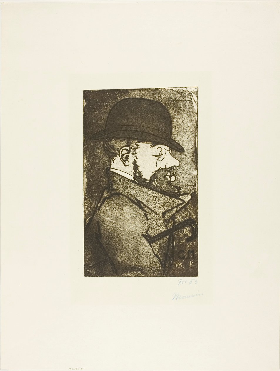 Portret Toulouse-Lautreca, z pierwszego albumu L