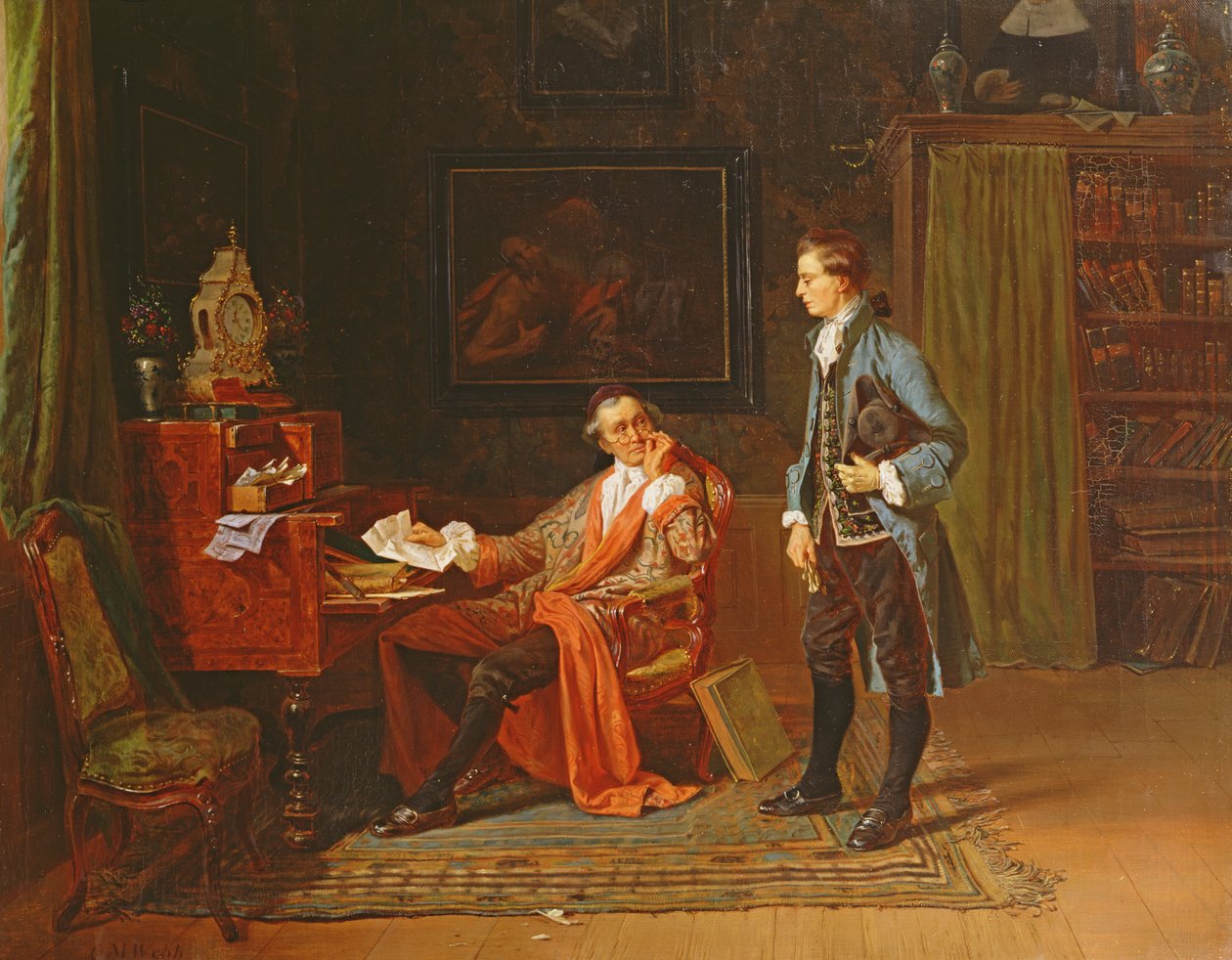 Posłaniec autorstwa Charles Meer Webb