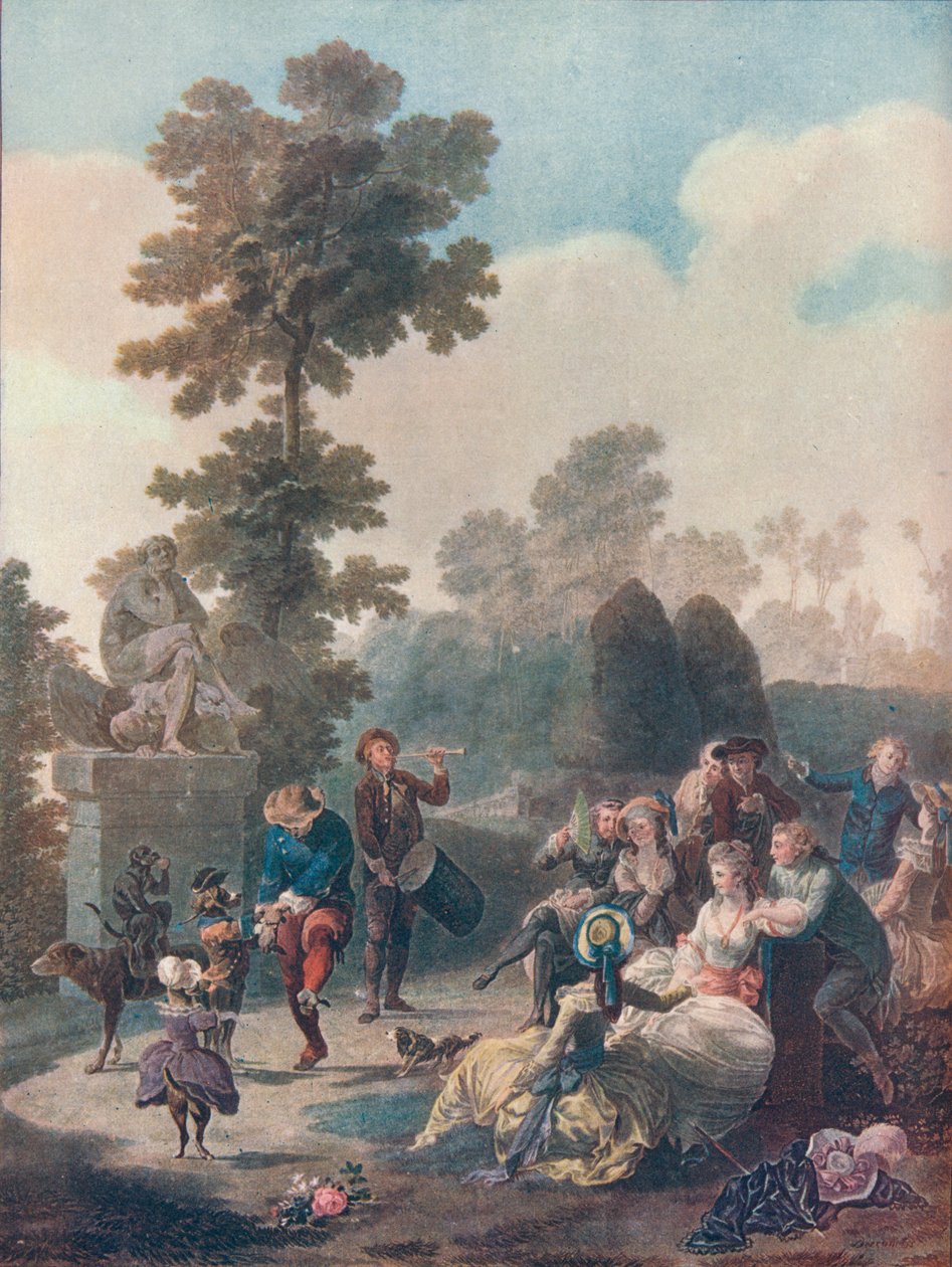 „Tamburyn”, ok. 1780 autorstwa Charles Melchior Descourtis