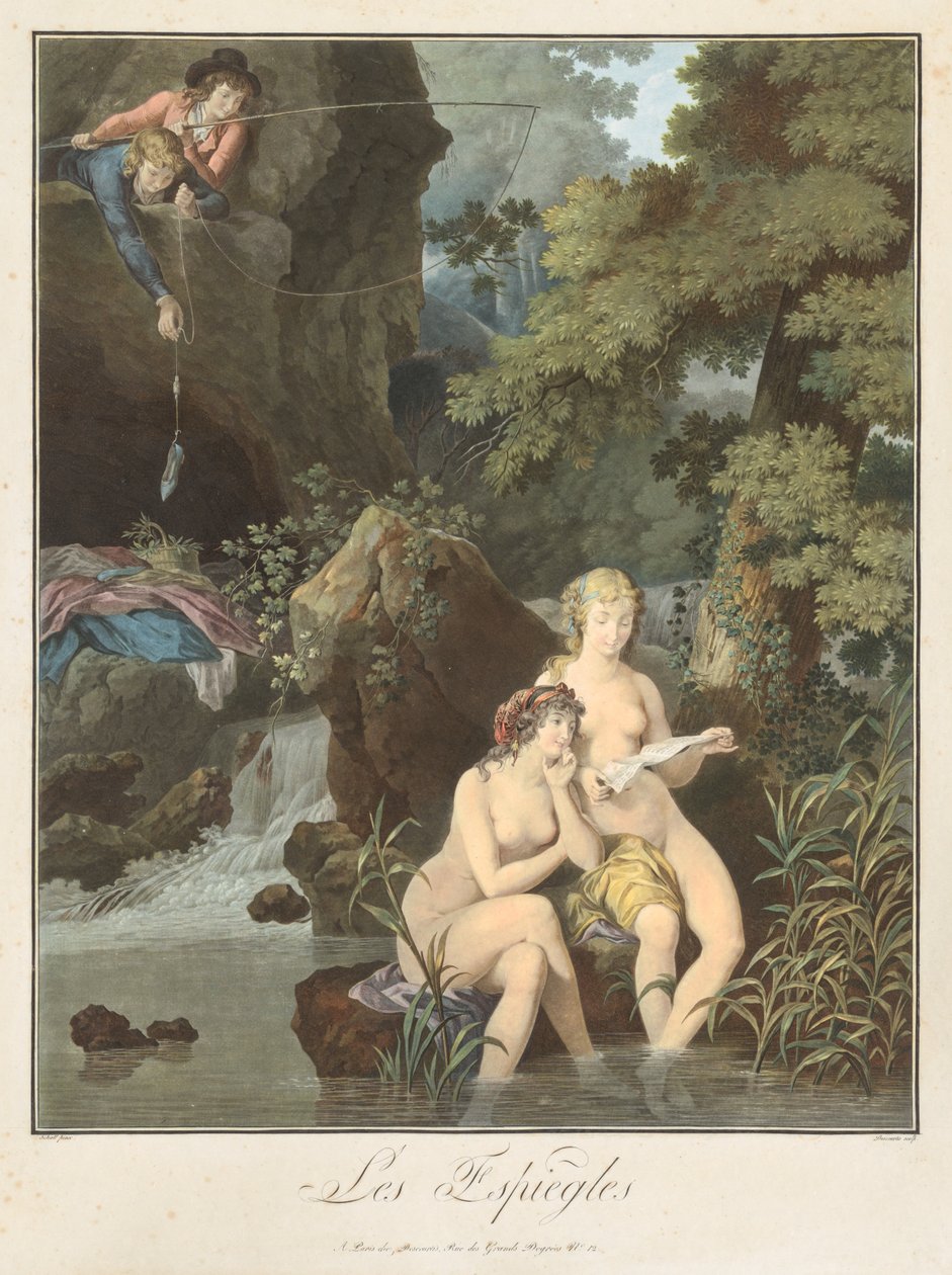 Dowcipnisie autorstwa Charles Melchior Descourtis