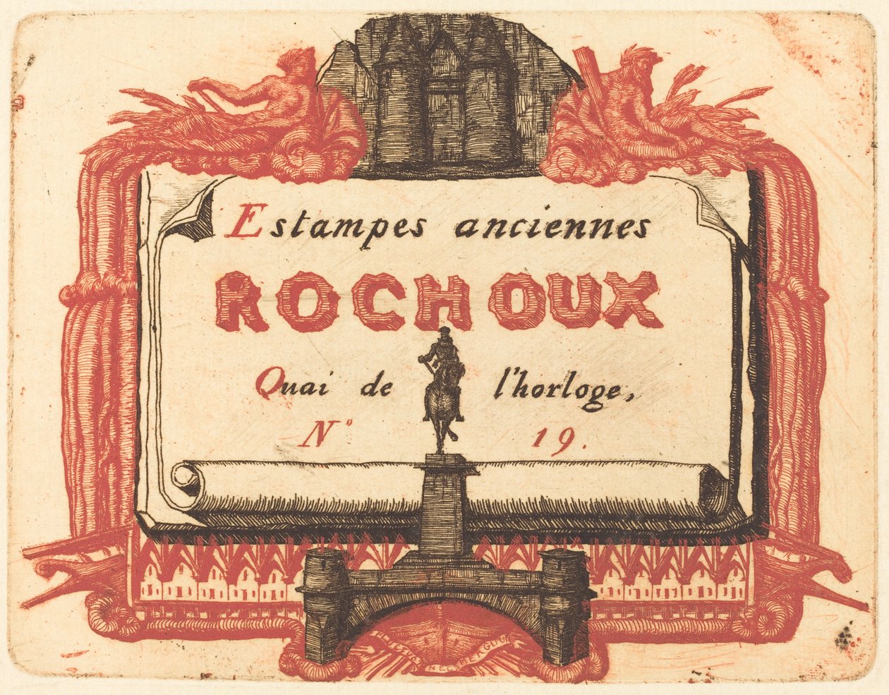 Adres Rochoux, Marchand d