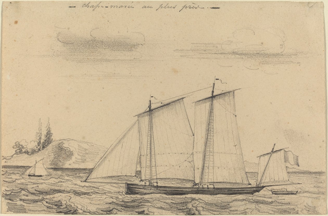 Łowca przypływów z bliska autorstwa Charles Meryon